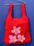 Reusable Tote in Red Flower Power from Notabag