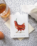 Happy Birthday Chicken Card by Lauren and Lorenz