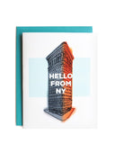 Hello from NY Card by Lauren and Lorenz