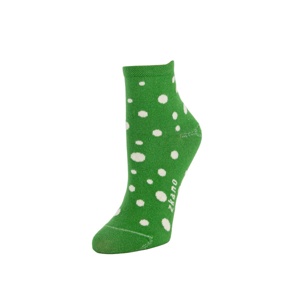 Floating Dots Anklet in Green from Zkano