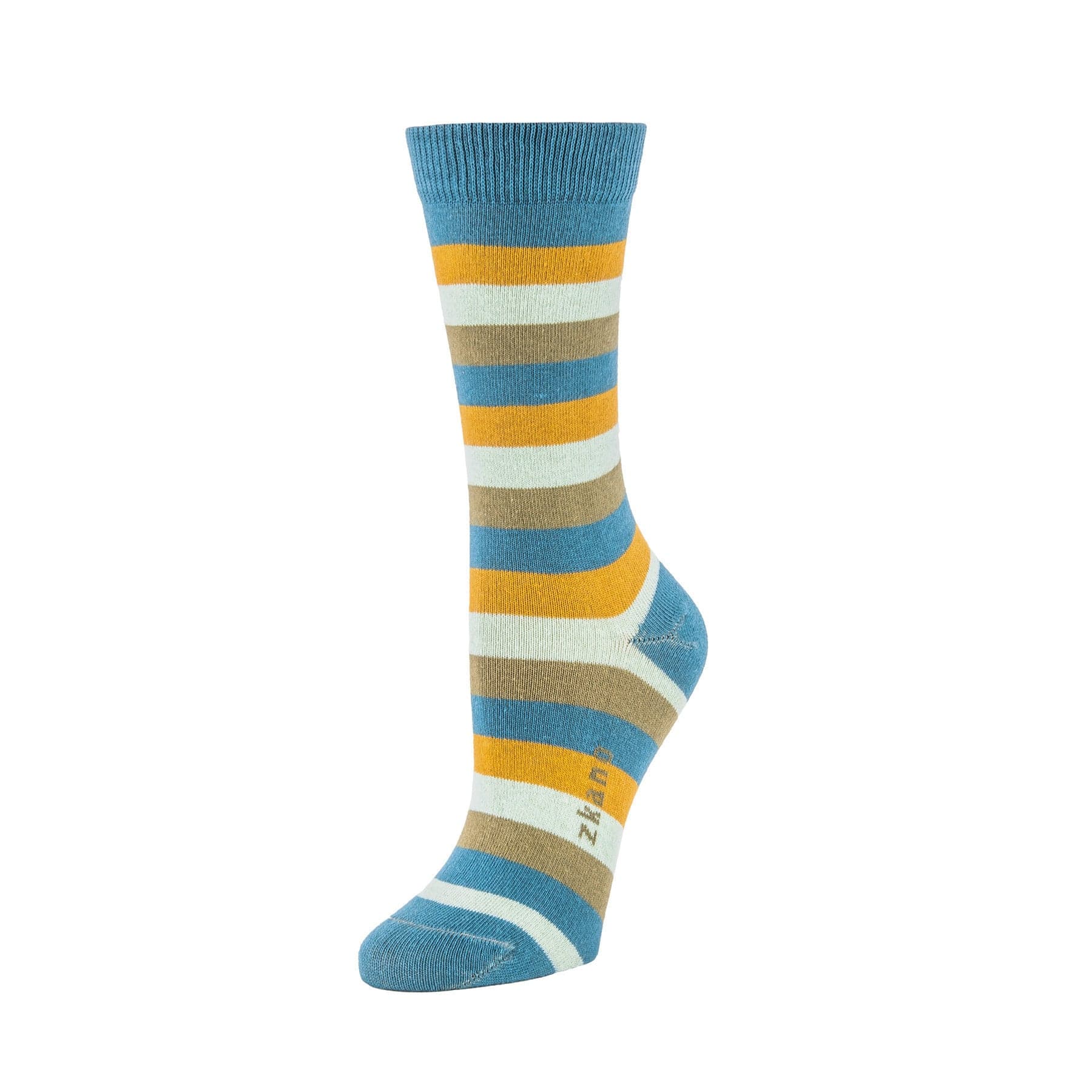 Charlotte Socks in Teal from Zkano – MooShoes