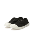 Tennis Lacets Sneaker in Carbon from Bensimon