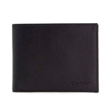 Slim Vegan Wallet in Black/Red from Canussa