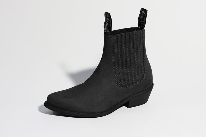 Duke Boot in Black Suede from Good Guys