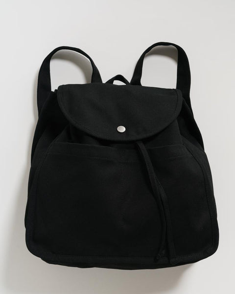 Drawstring Backpack in Black from Baggu