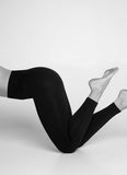 Gerda Sustainable Leggings in Black from Swedish Stockings