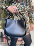 Elizabeth Handbag in Black from Novacas