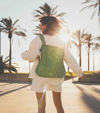 Reusable Tote in Green Sprinkle from Notabag