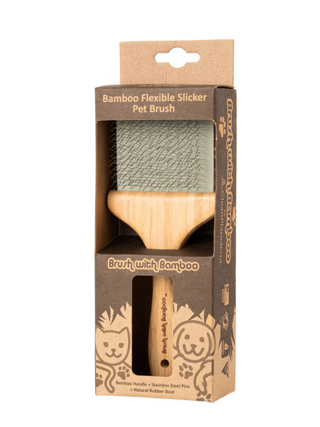 Bamboo Pet Brush from Brush With Bamboo
