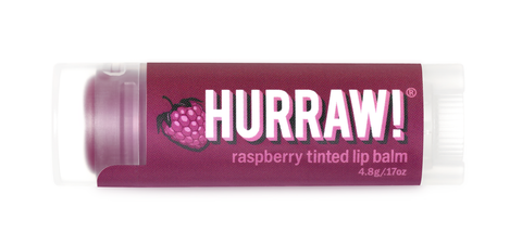 Hurraw! Raspberry Tinted Lip Balm